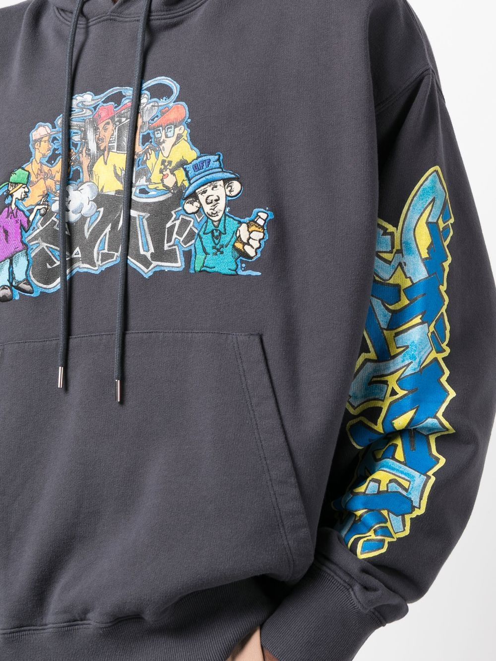 GRAFF PUPP SKATE HOODIE OUTERSPACE MULTICOLOR