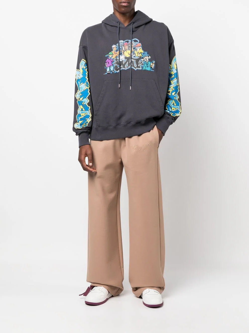 GRAFF PUPP SKATE HOODIE OUTERSPACE MULTICOLOR