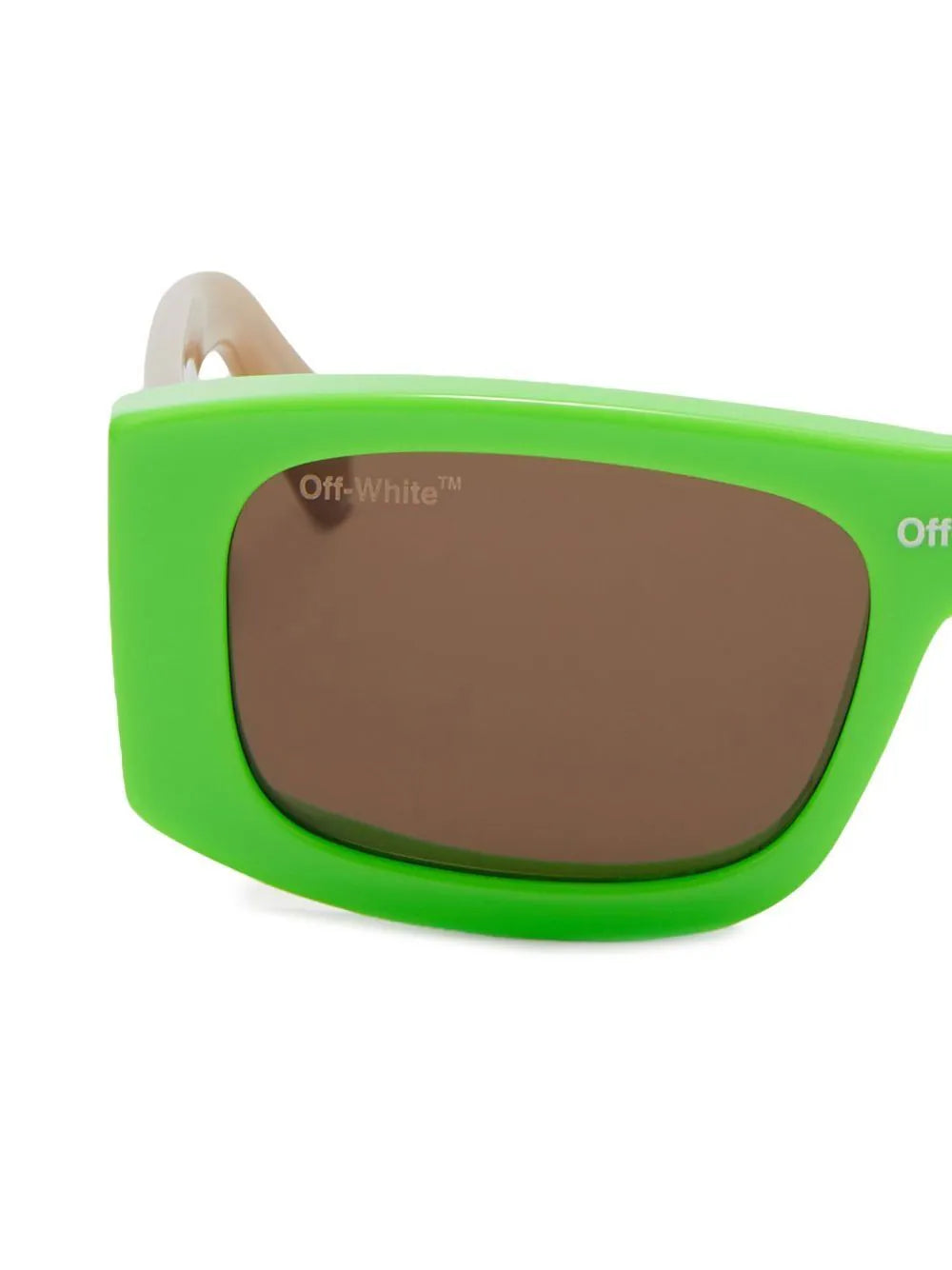 LUCIO SUNGLASSES GREEN BROWN