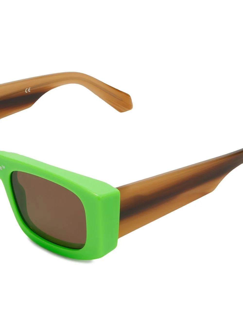 LUCIO SUNGLASSES GREEN BROWN