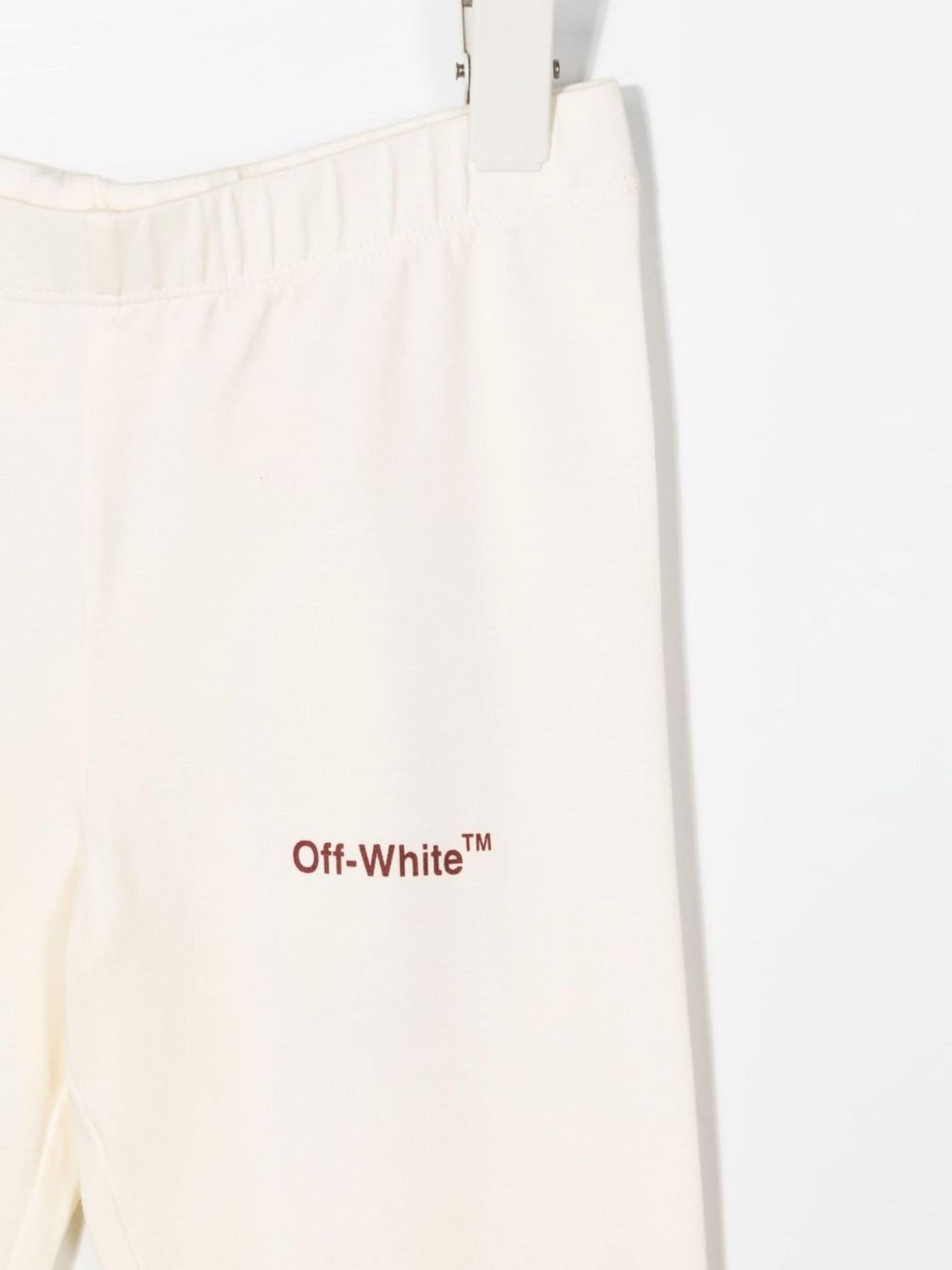 RUBBER ARROW LEGGINGS OFF WHITE BURGUNDY