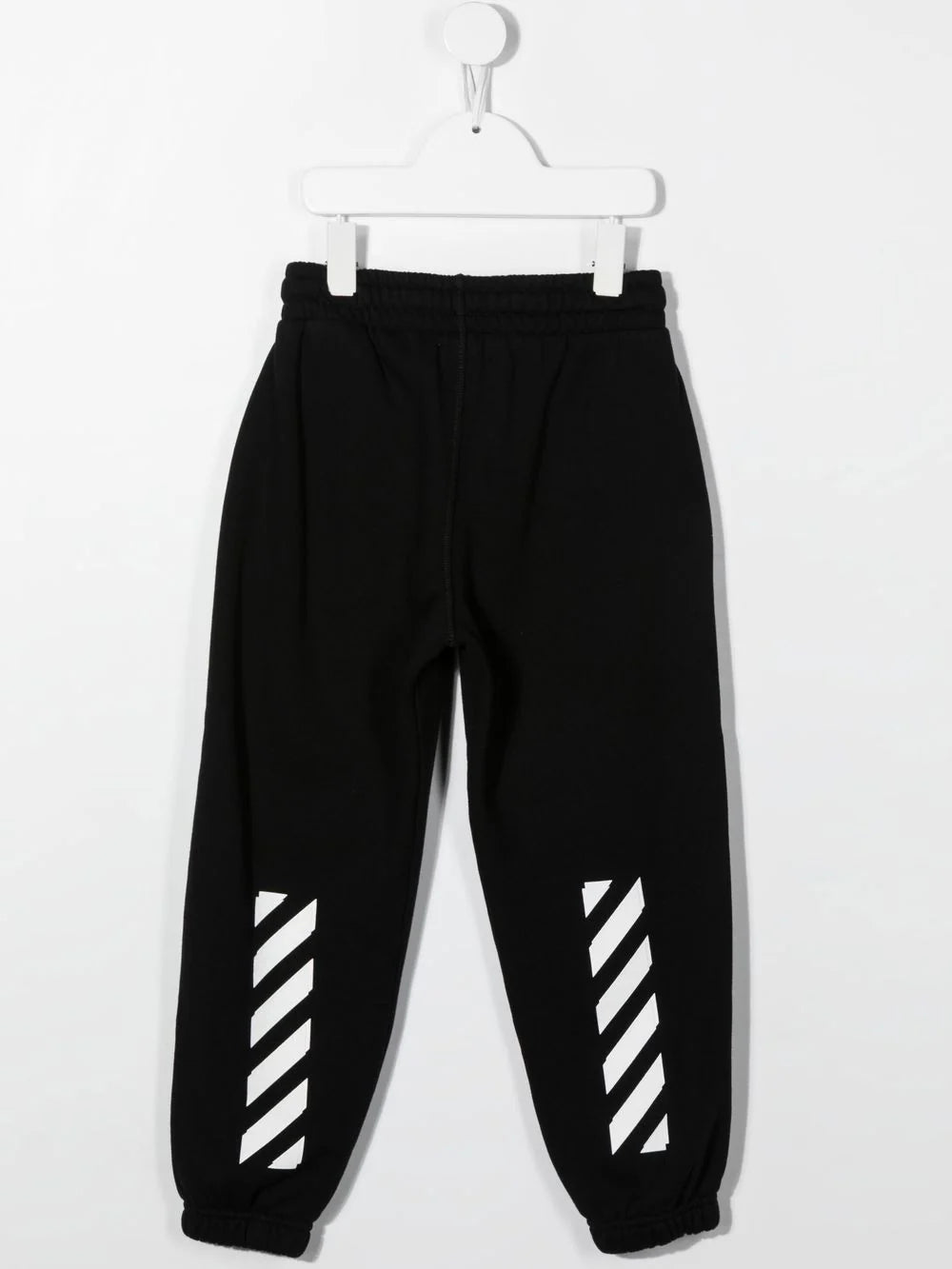 RUBBER ARROW SWEATPANT BLACK WHITE