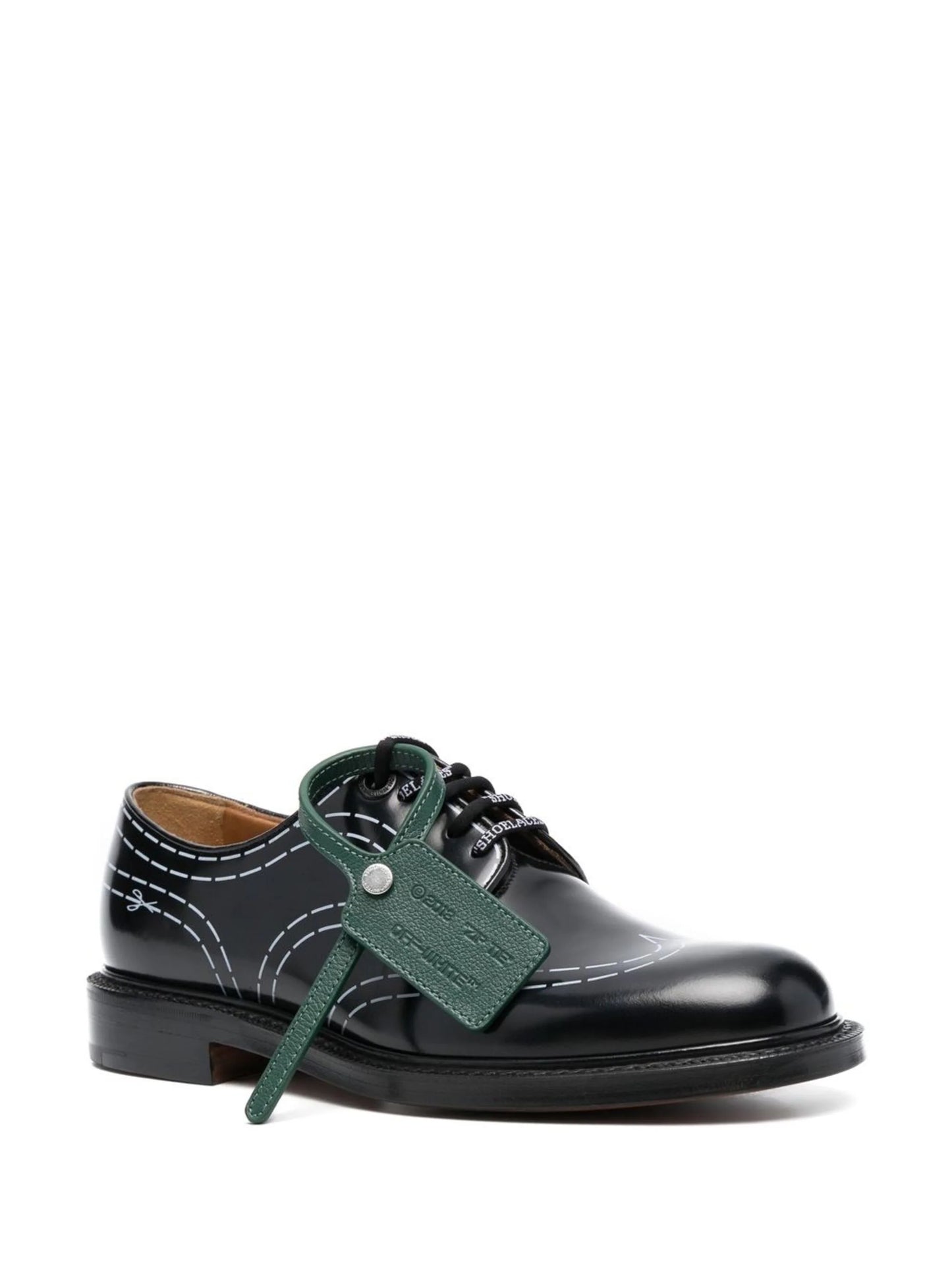 CHURCHS X OW SHANNON BLACK WHITE