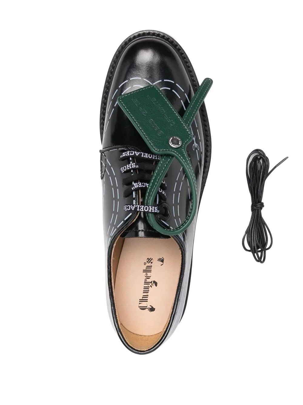 CHURCHS X OW SHANNON BLACK WHITE
