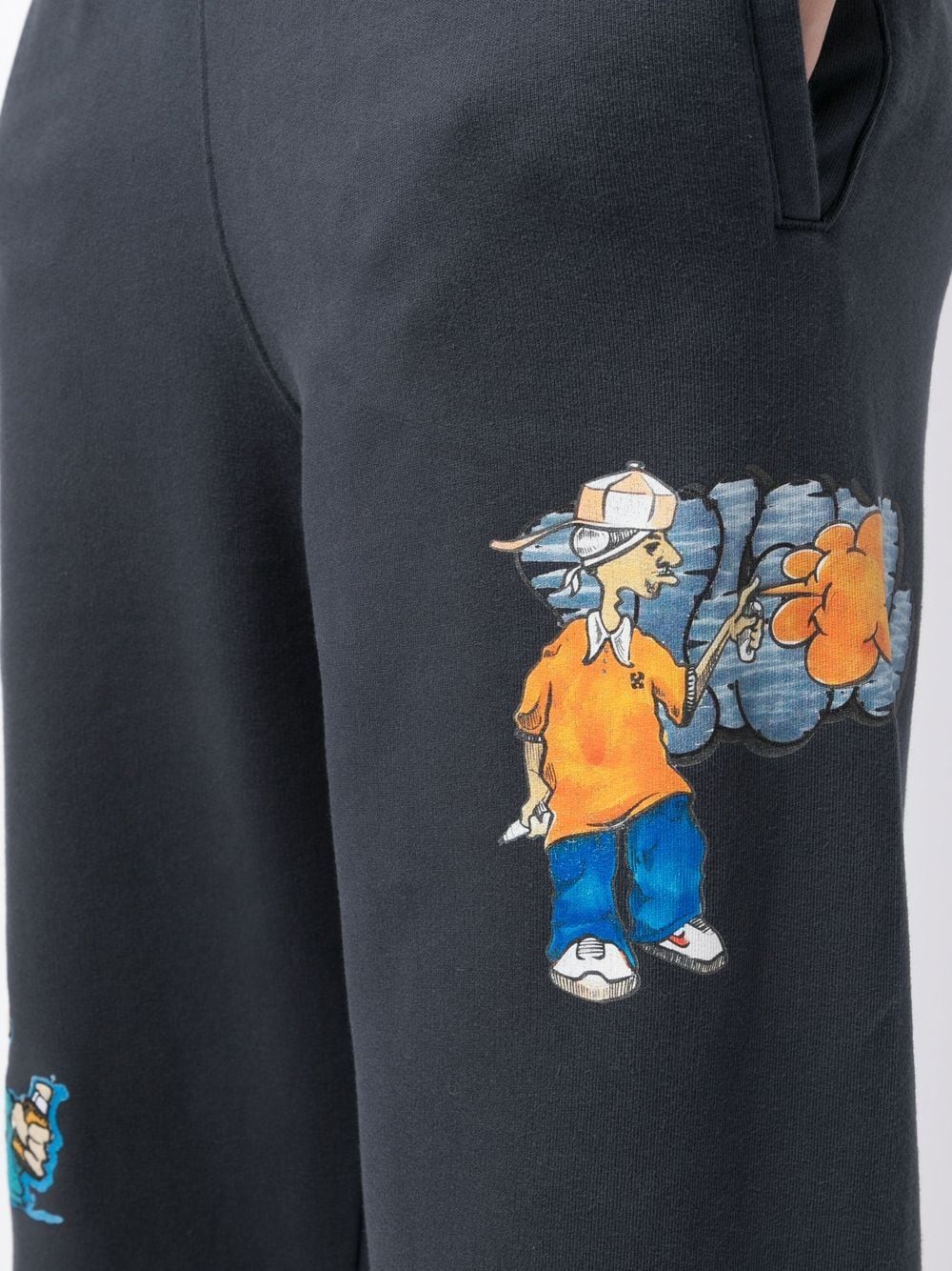 GRAFF PUPP SLIM SWEATPANTS OUTERSPACE MULTICOLOR
