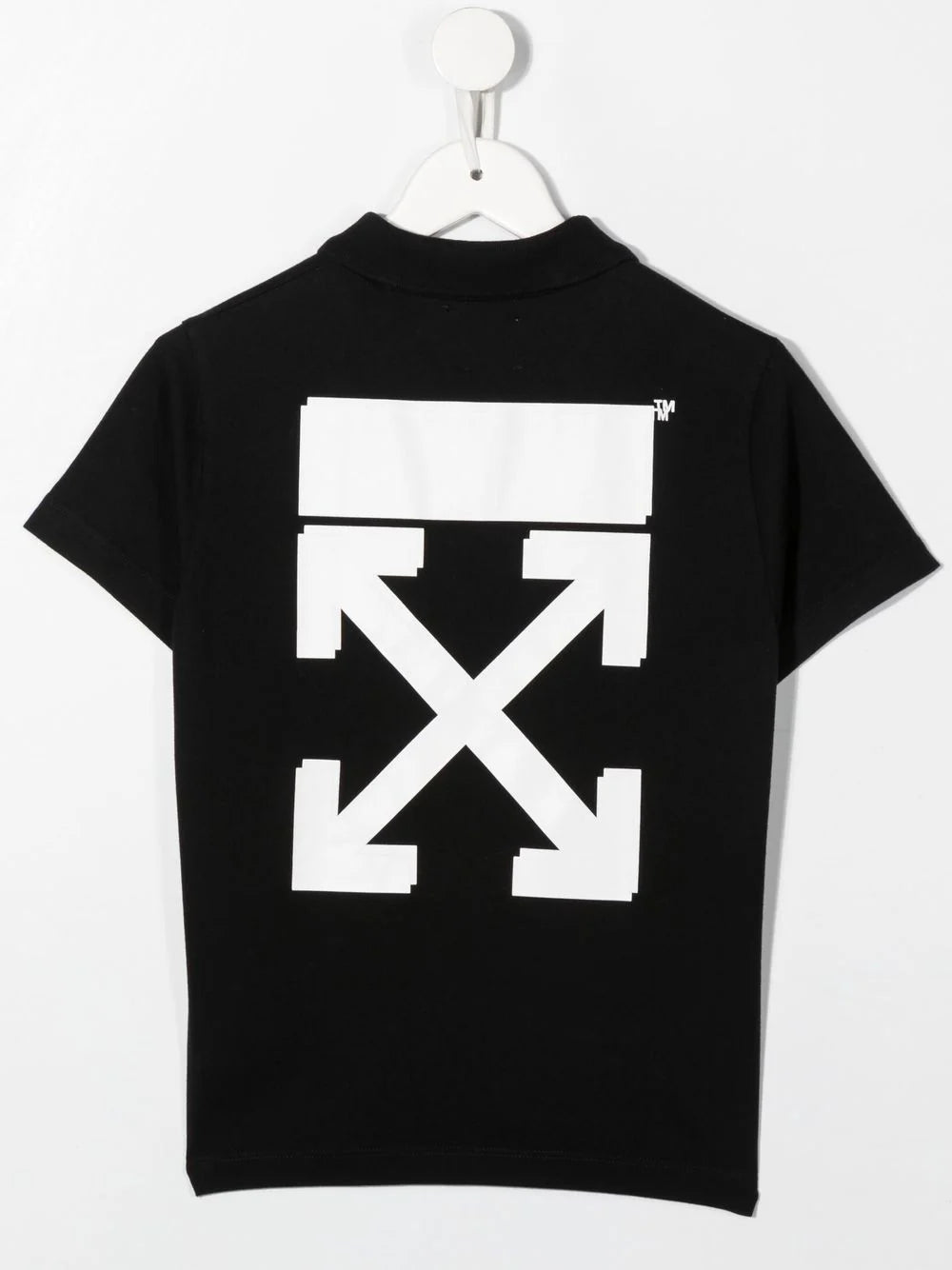RUBBER ARROW POLO S/S BLACK WHITE