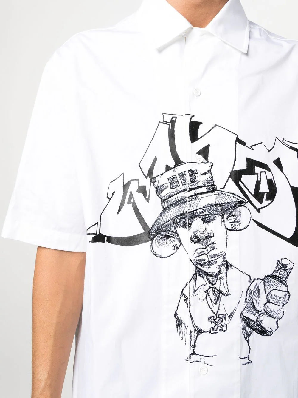 GRAFF FREEST POPL HOLIDAY SHI OPTICAL WHITE BLACK