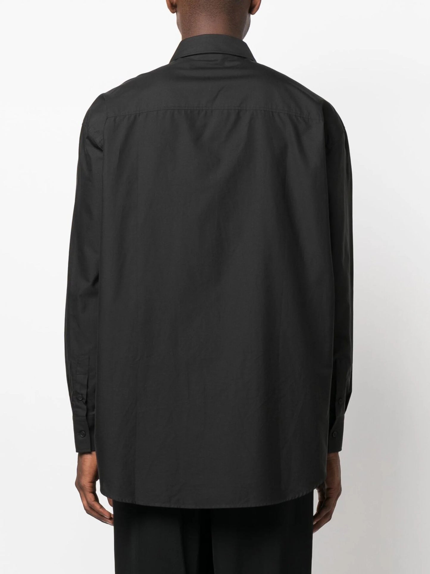 GRAF COUPE' OVER SHIRT BLACK FLUO ORANGE