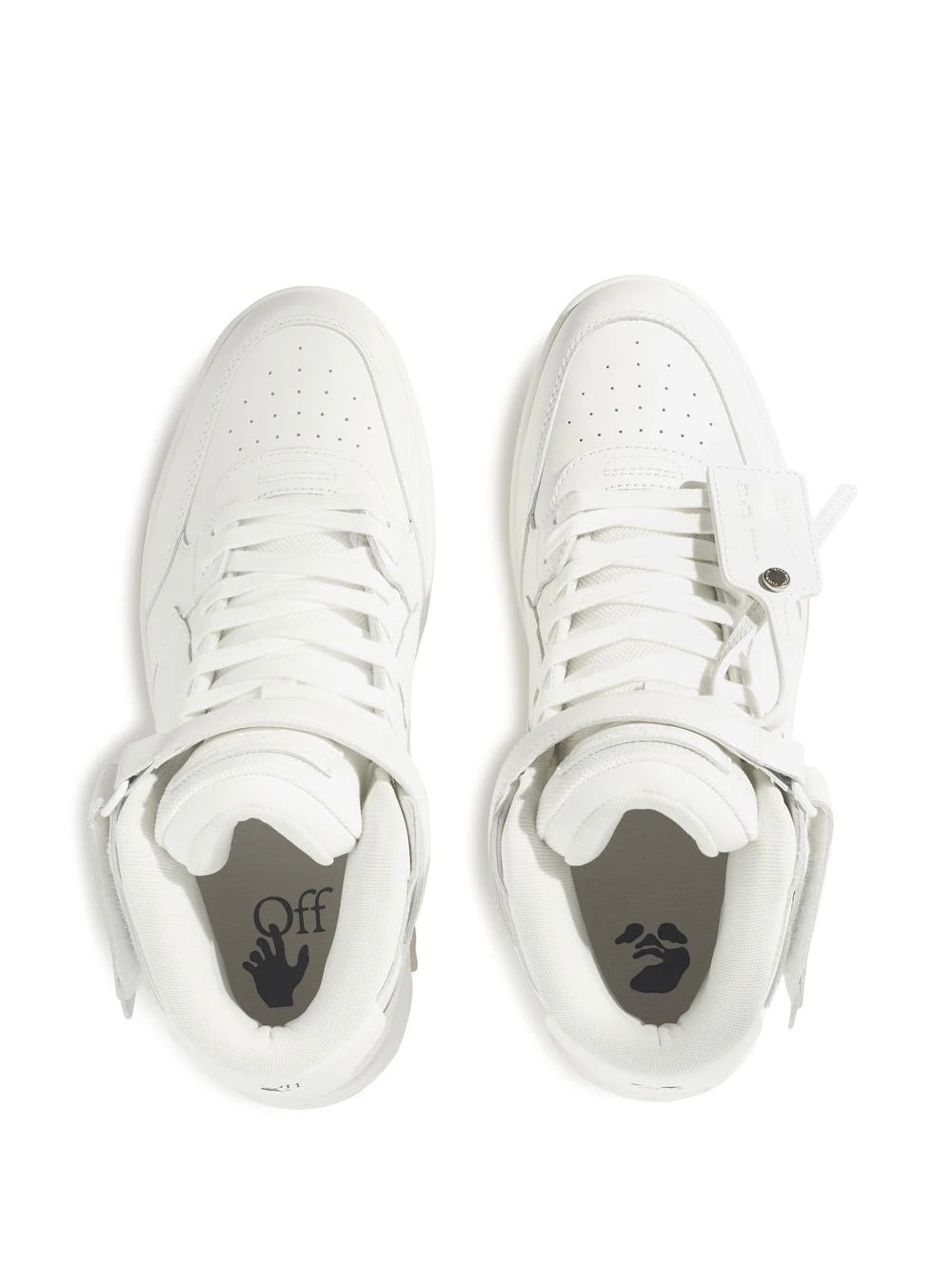 OUT OF OFFICE MID TOP LEA WHITE WHITE