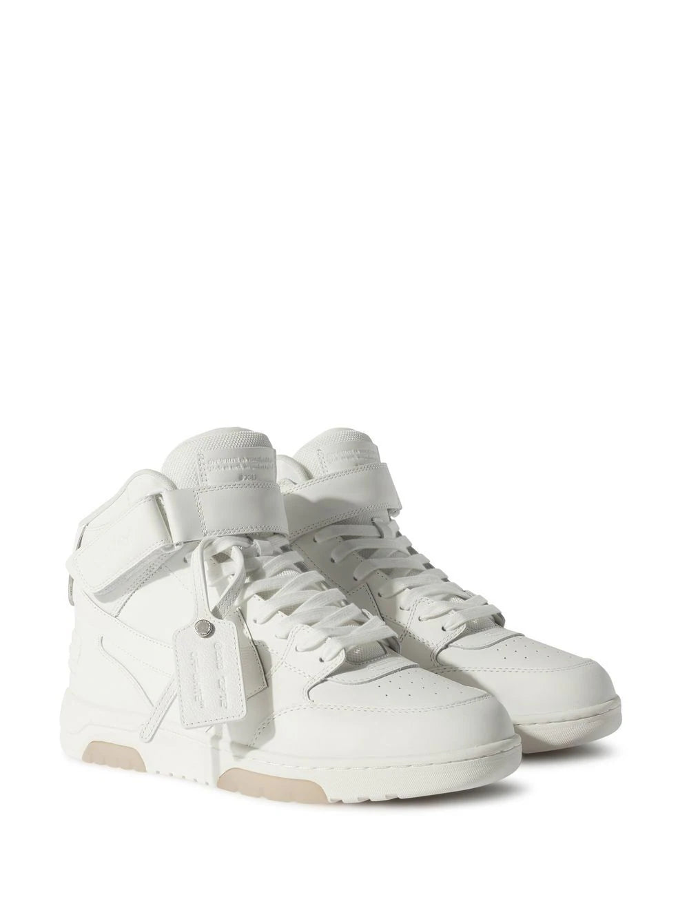 OUT OF OFFICE MID TOP LEA WHITE WHITE