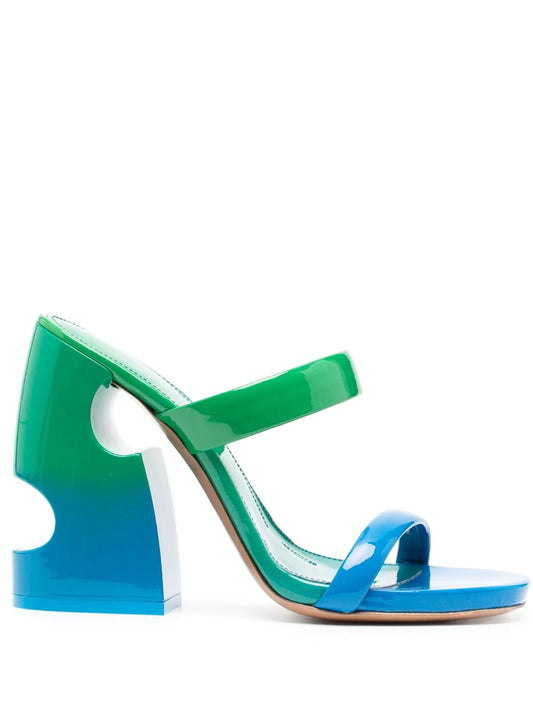 SHADE METEOR BLOCK MULE SAND GREEN BLUE