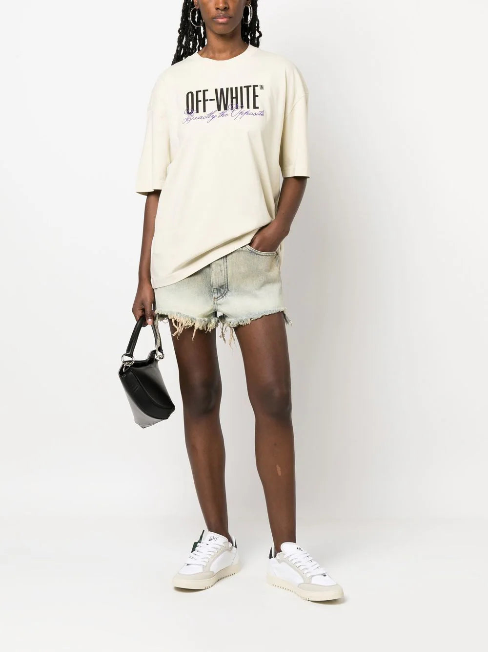 LAUNDRY TWISTED SEAMS SHORTS MINT NO COLOR