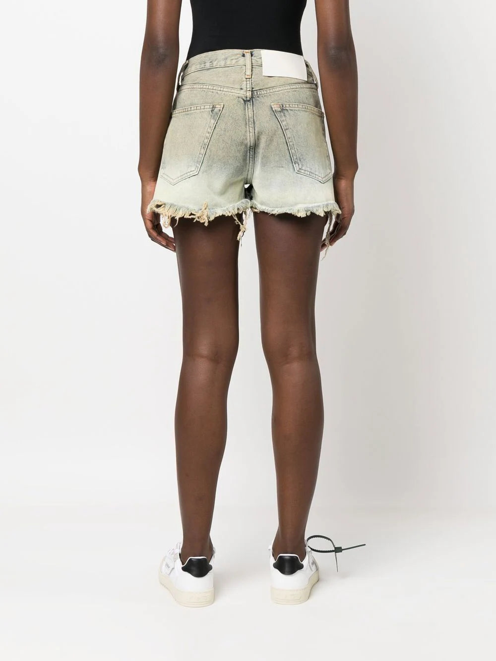 LAUNDRY TWISTED SEAMS SHORTS MINT NO COLOR