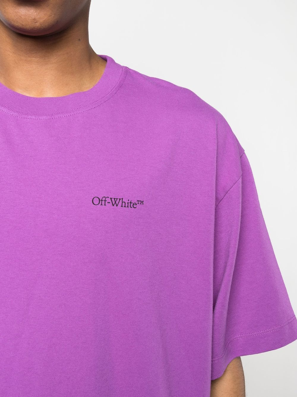 JUMBO ARROW OVER S/S TEE ORCHID BLACK