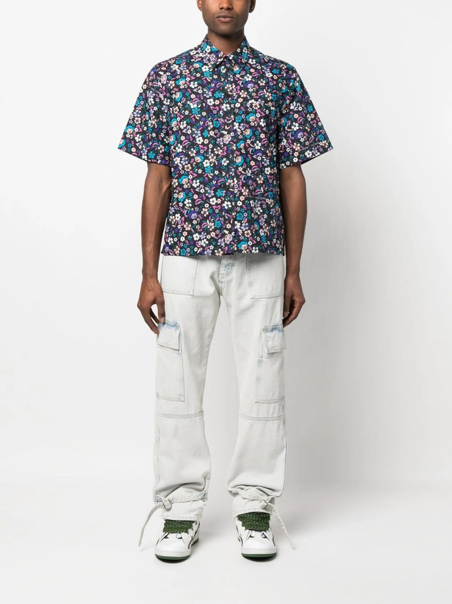FLOWERS SUMMER S/S SHIRT MULTICOLOR NO COLOR