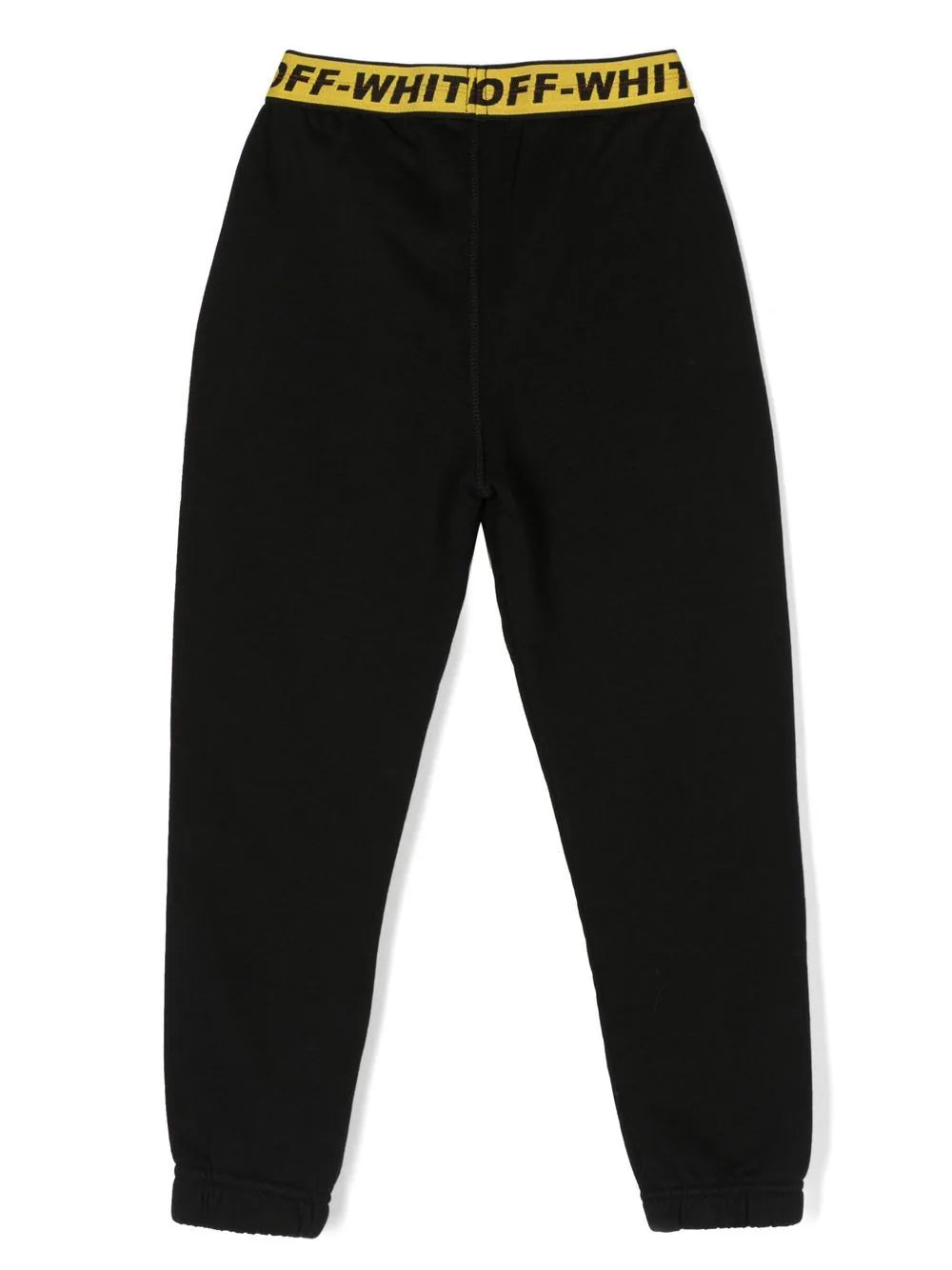 LOGO INDUSTRIAL SWEATPANT BLACK YELLOW