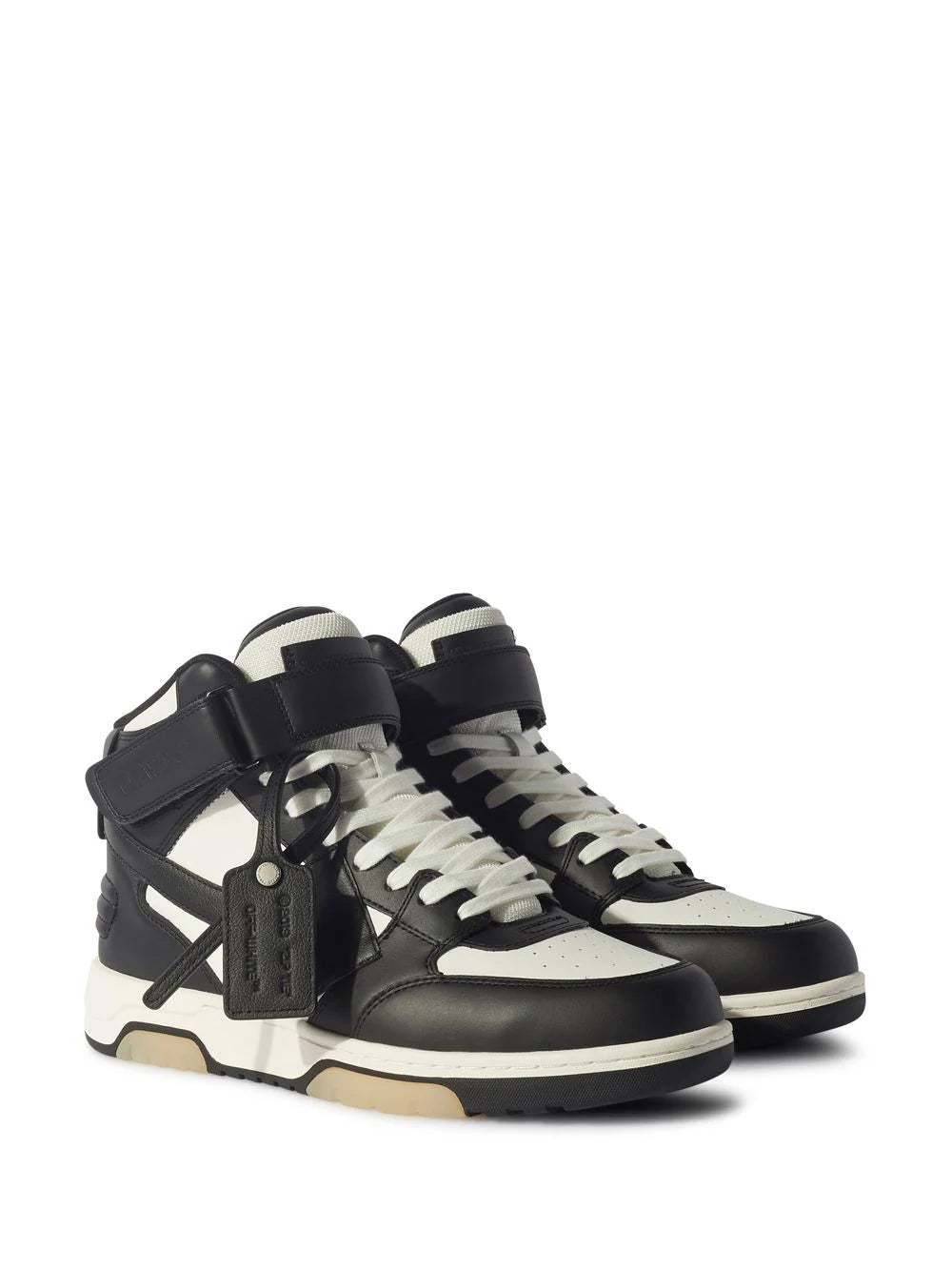 OUT OF OFFICE MID TOP LEA BLACK WHITE