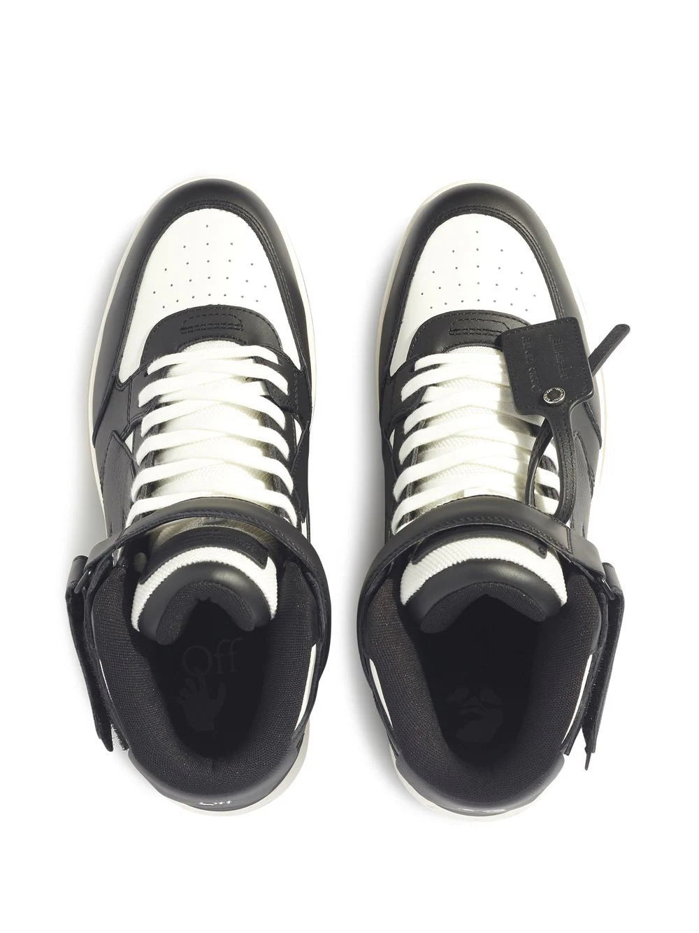OUT OF OFFICE MID TOP LEA BLACK WHITE
