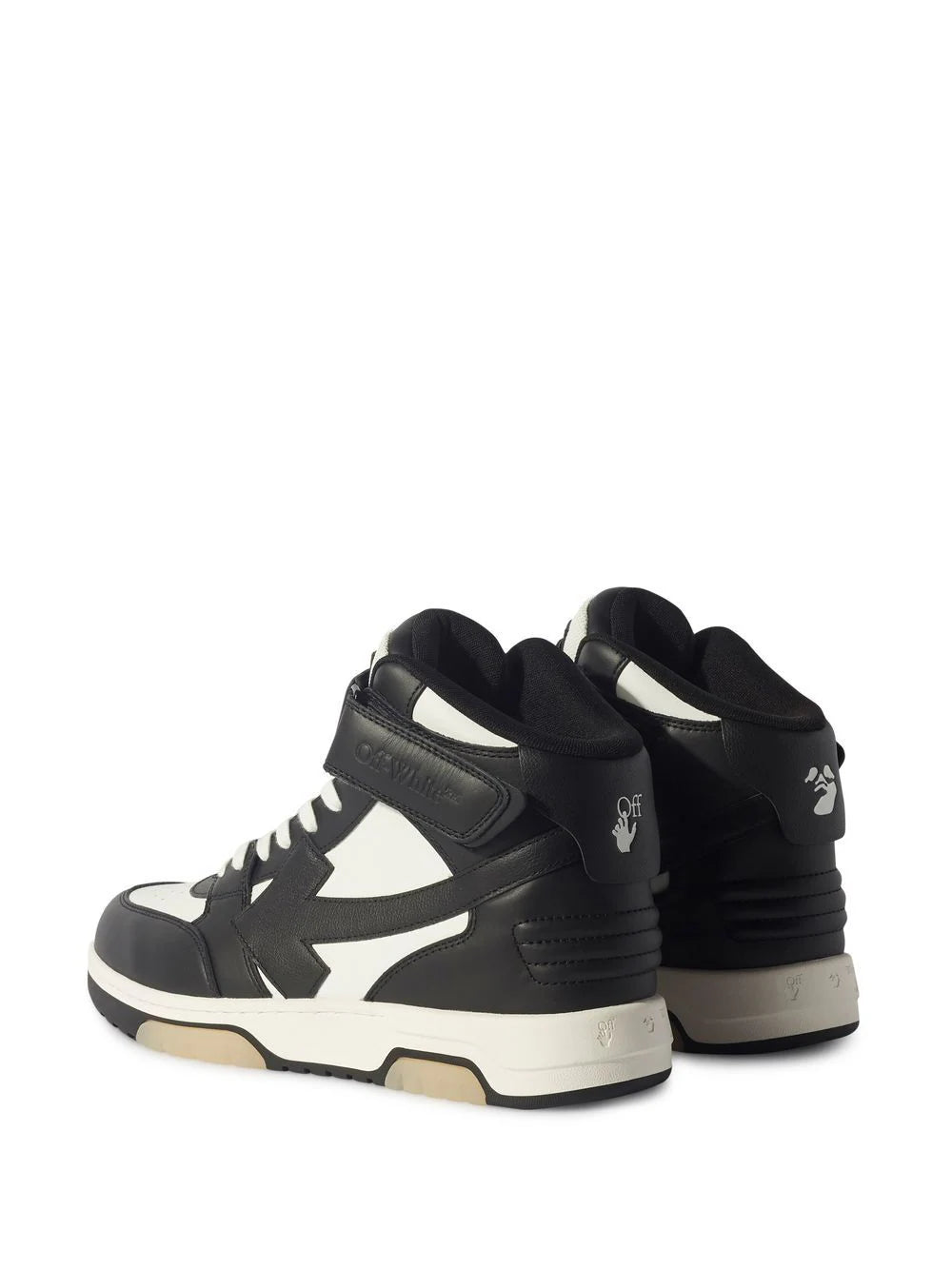 OUT OF OFFICE MID TOP LEA BLACK WHITE