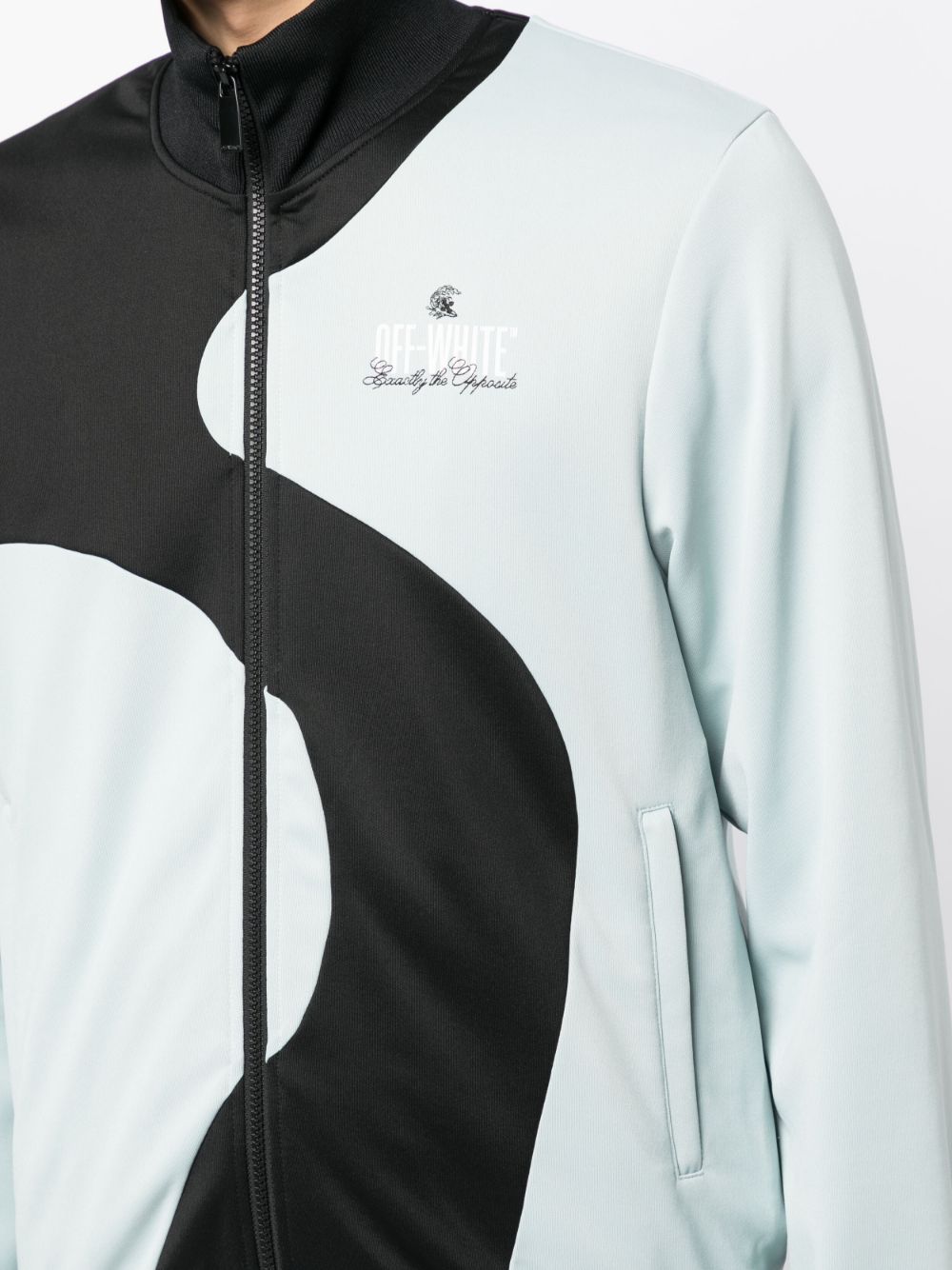 ORGANIC BLOCK ACET TRACKTOP ICE WHITE