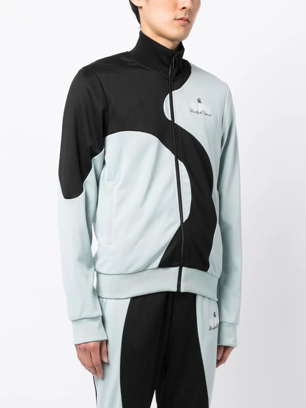 ORGANIC BLOCK ACET TRACKTOP ICE WHITE