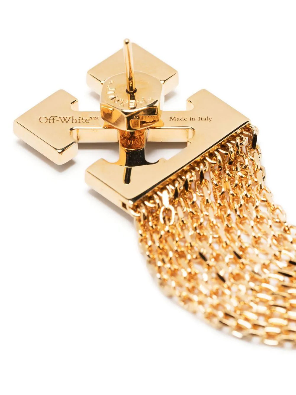 ARROW CHAIN EARRINGS GOLD NO COLOR