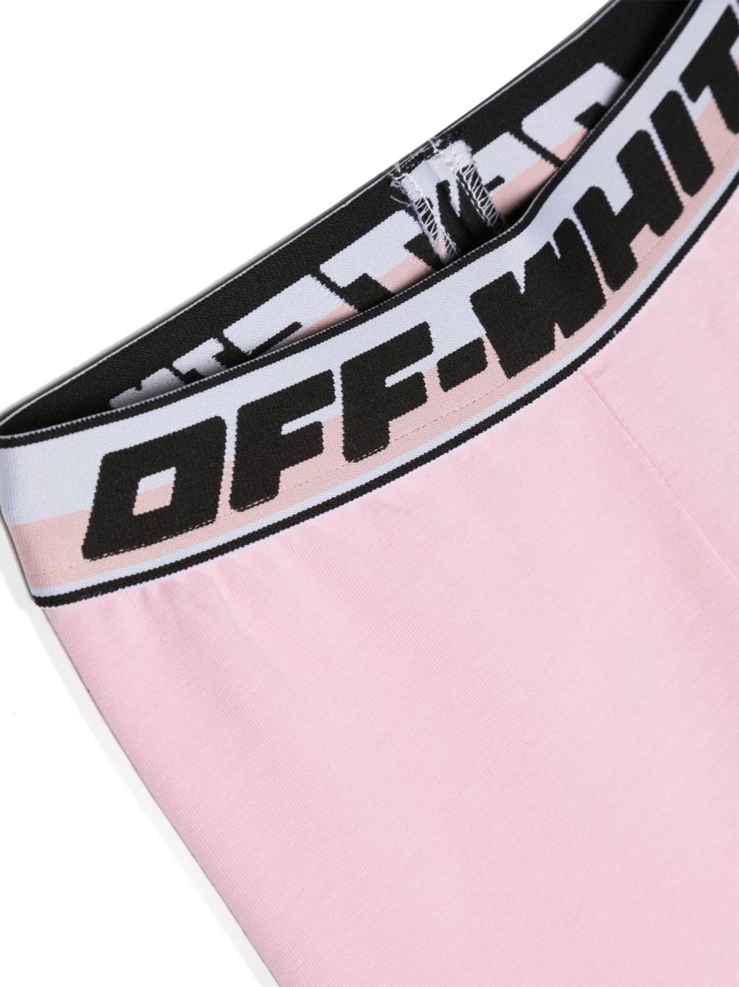LOGO BAND LEGGINGS PINK BLACK