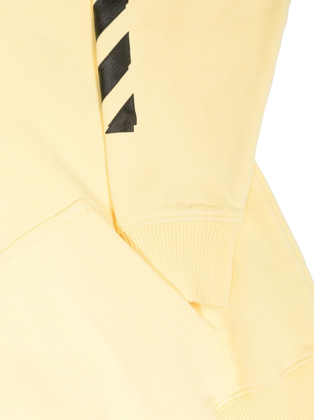 RUBBER ARROW HOODIE YELLOW BLACK