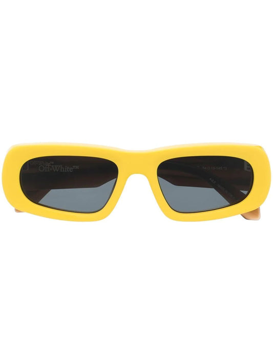 AUSTIN SUNGLASSES YELLOW DARK GREY