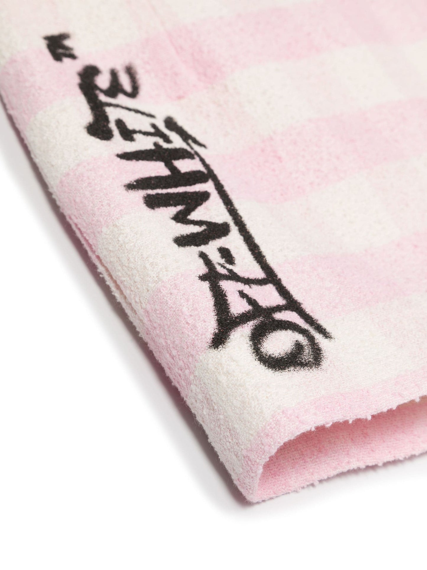OFF GRAFFITI SKIRT PINK BLACK