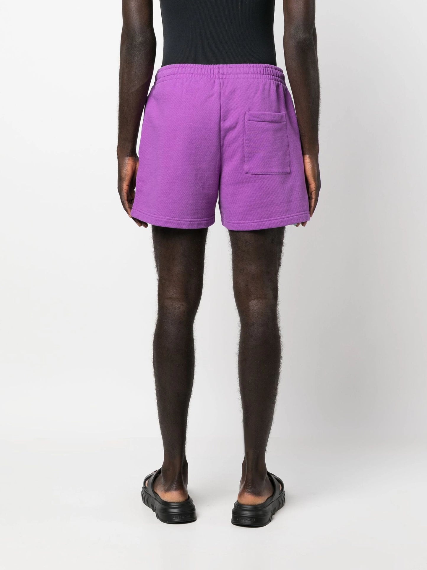 CHUNKY LOGO SUMMER SWEATSHORT ORCHID BLACK