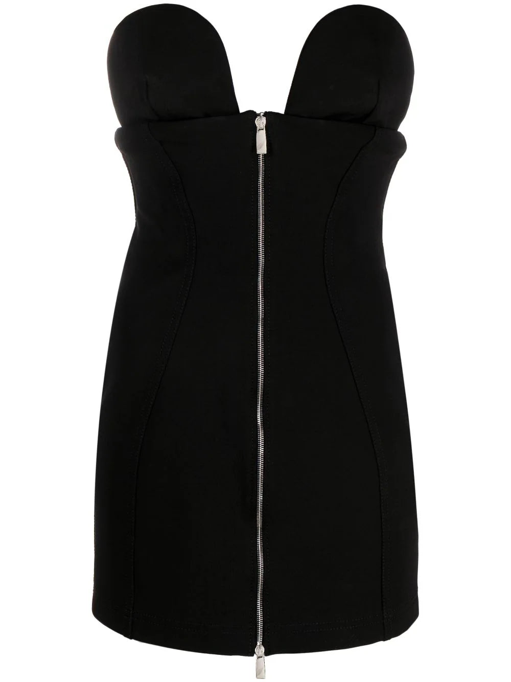 ABLOHLAND CREPE JER MINI DRES BLACK NO COLOR