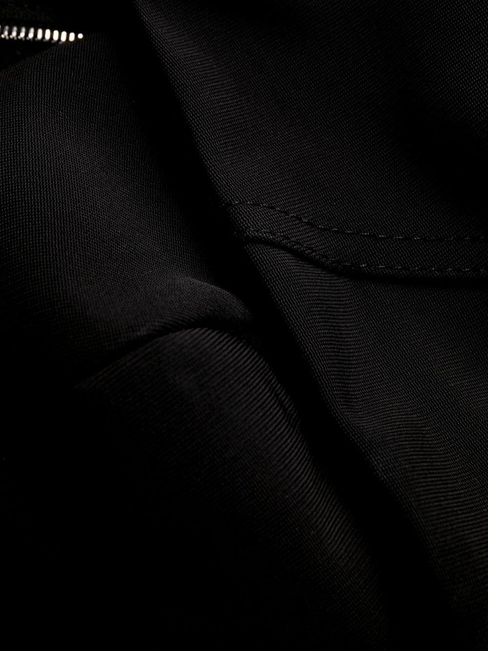 ABLOHLAND CREPE JER MINI DRES BLACK NO COLOR