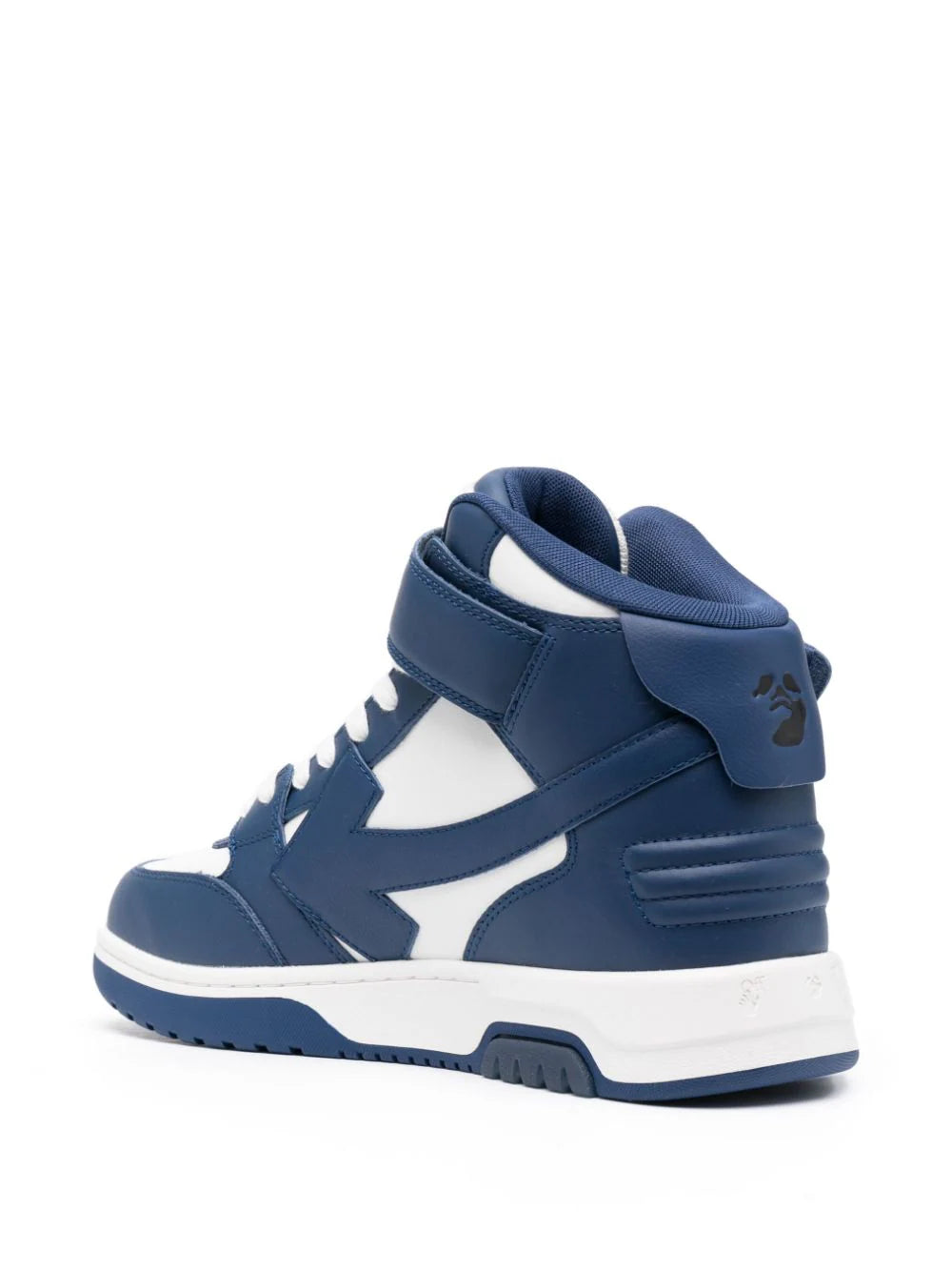 OUT OF OFFICE MID TOP LEA DUSTY BLUE WHITE