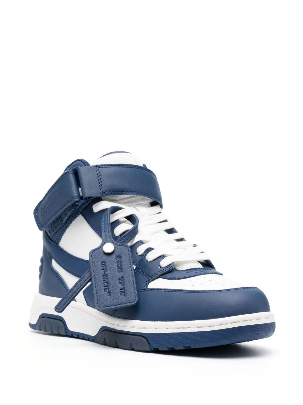 OUT OF OFFICE MID TOP LEA DUSTY BLUE WHITE