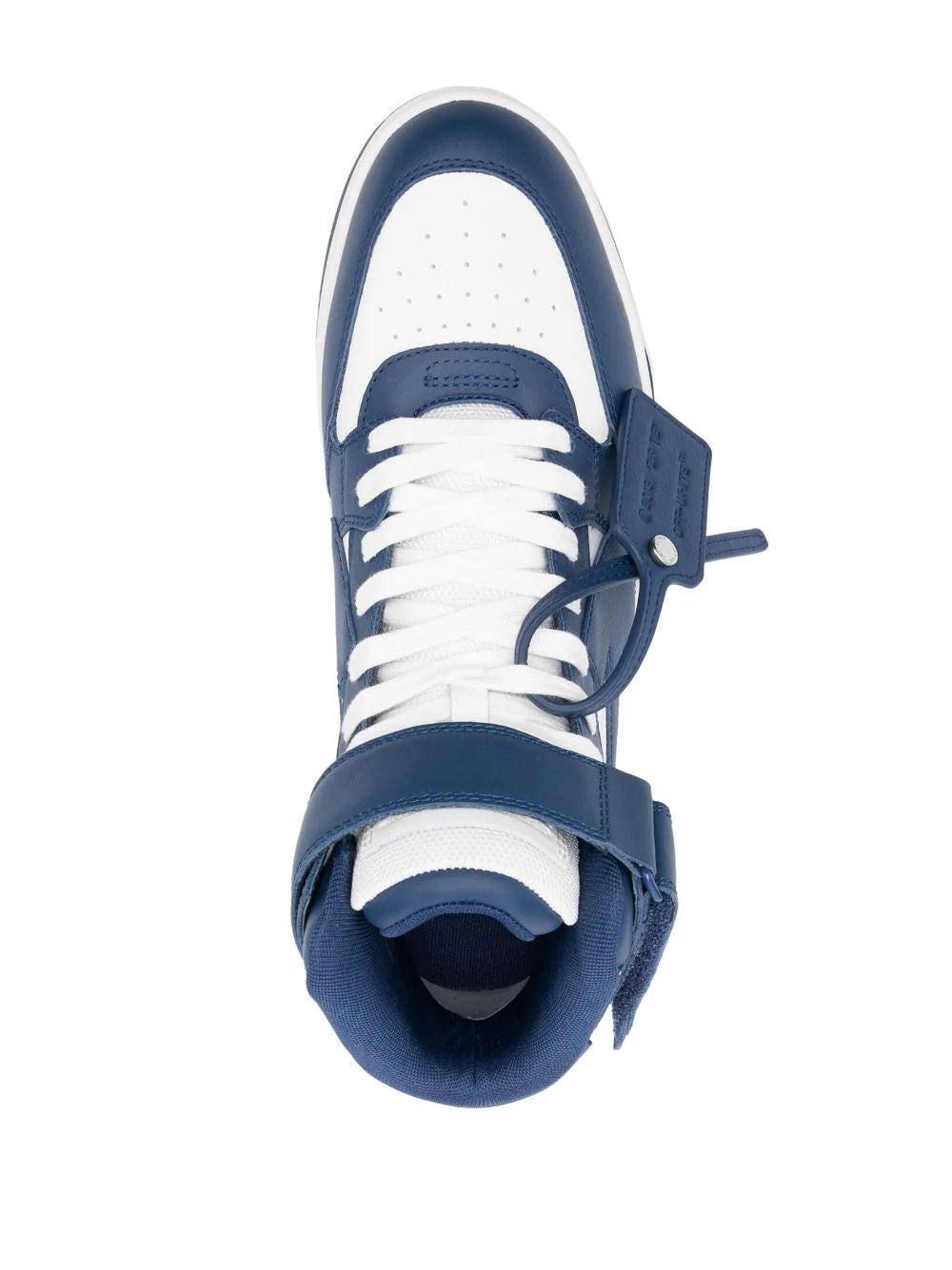 OUT OF OFFICE MID TOP LEA DUSTY BLUE WHITE