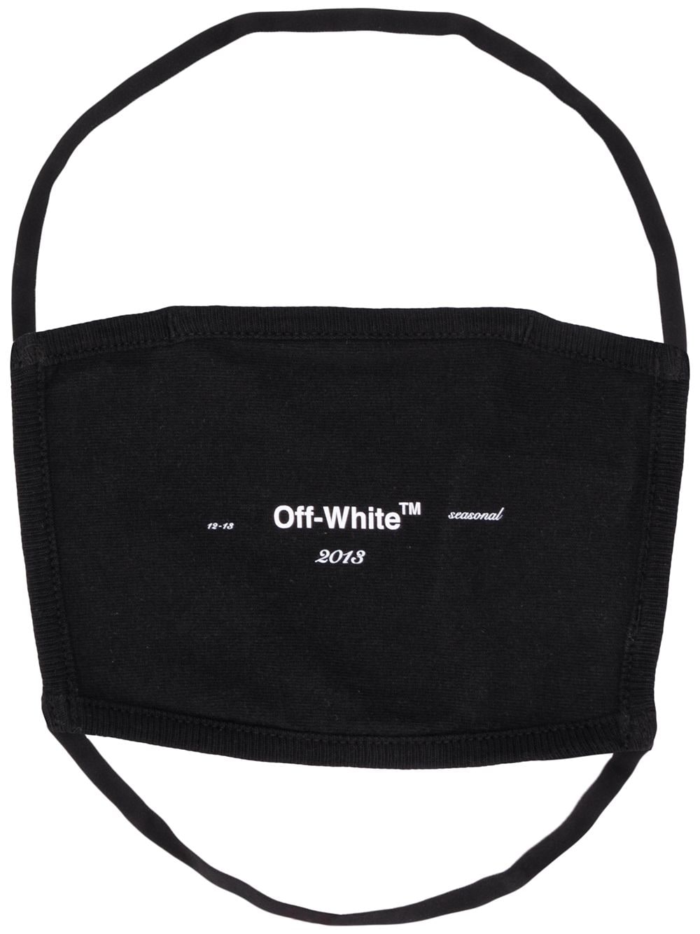 HELVETICA LOGO MASK BLACK WHITE