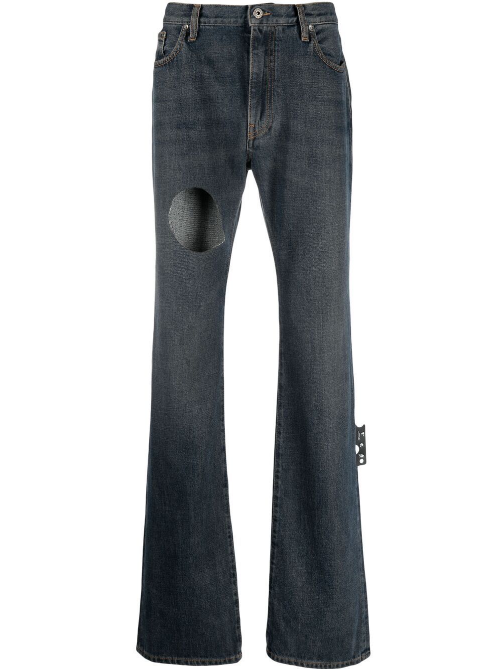 HAND OFF PKT JOS SKINNY STACK INDIGO BLUE WHITE