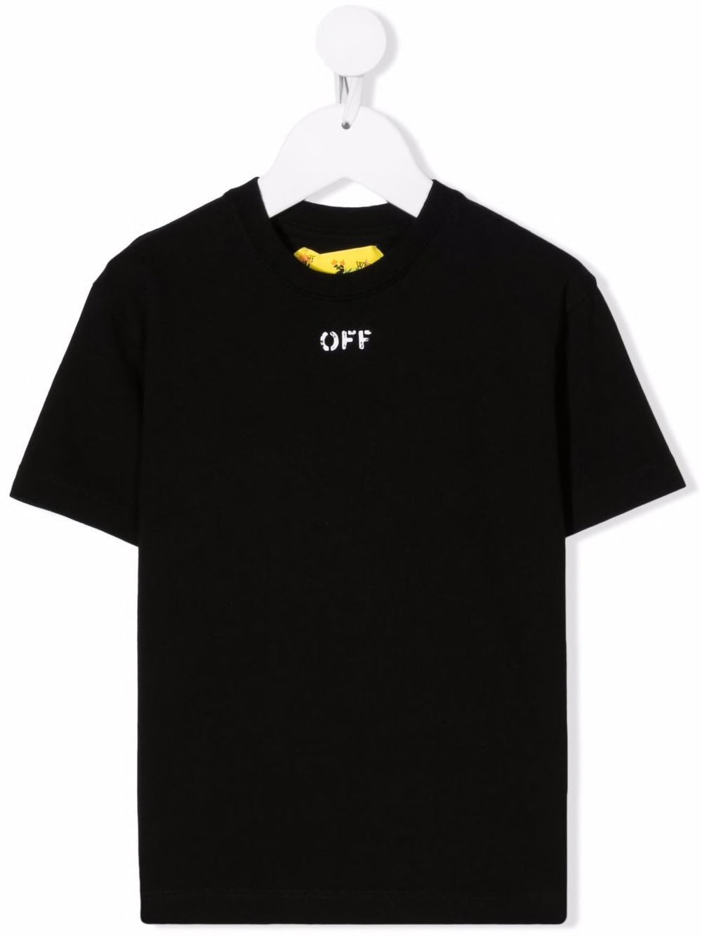 OFF STAMP TEE S/S BLACK WHITE