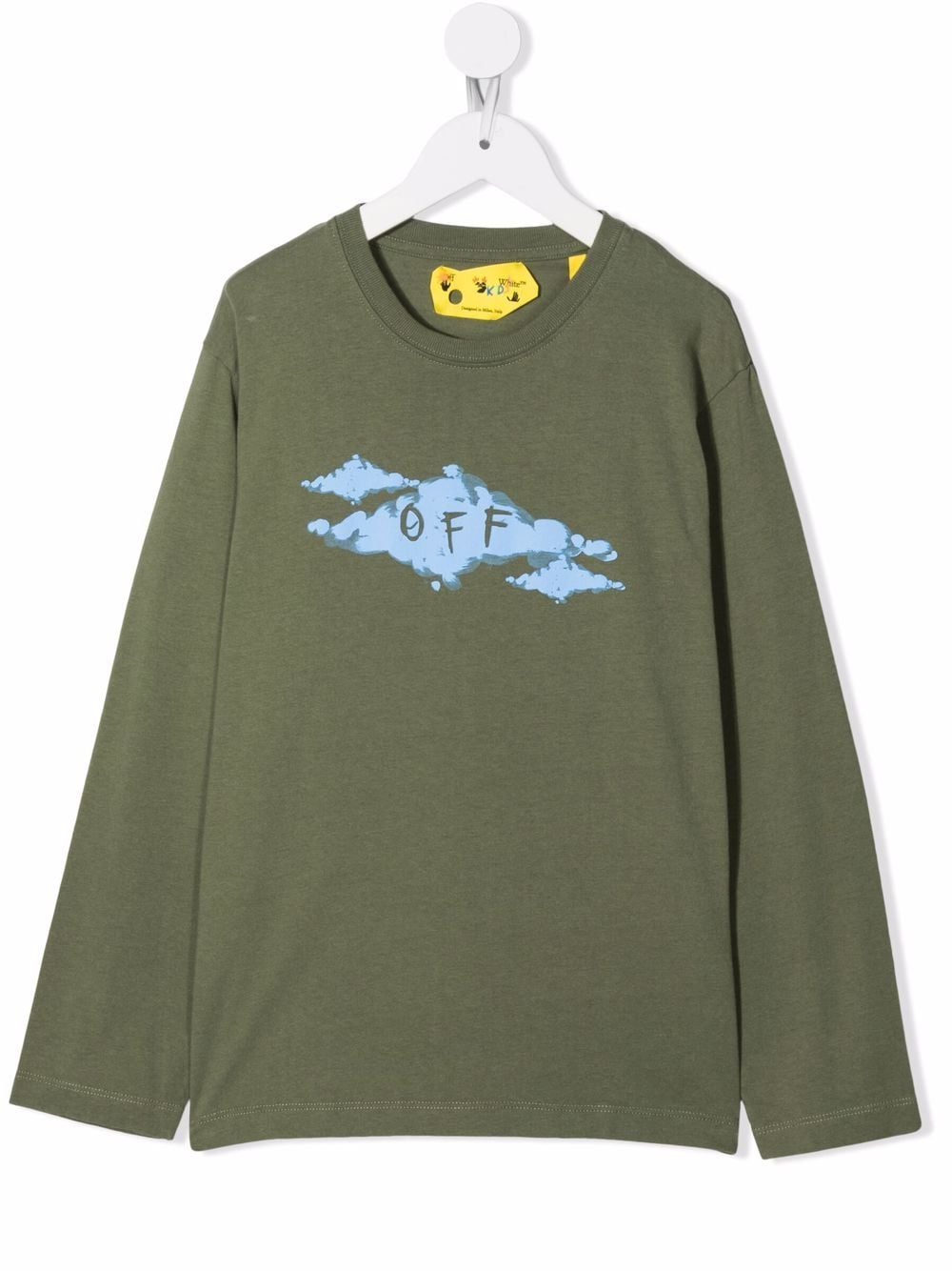 OFF CLOUD TEE L/S MILITARY LIGHT BLUE