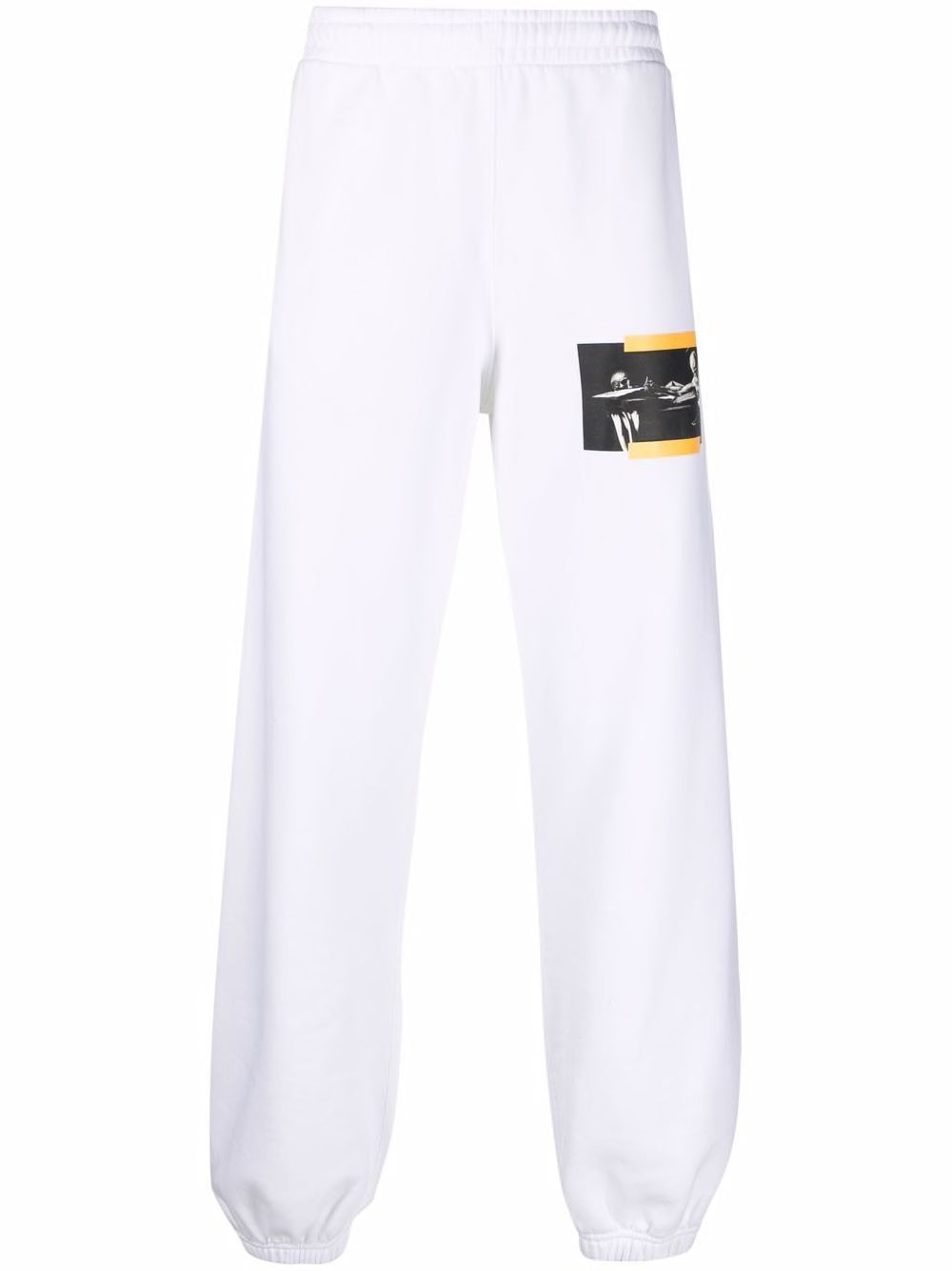 CARAV PAINTING SLIM SWEATPANT WHITE MULTICOLOR