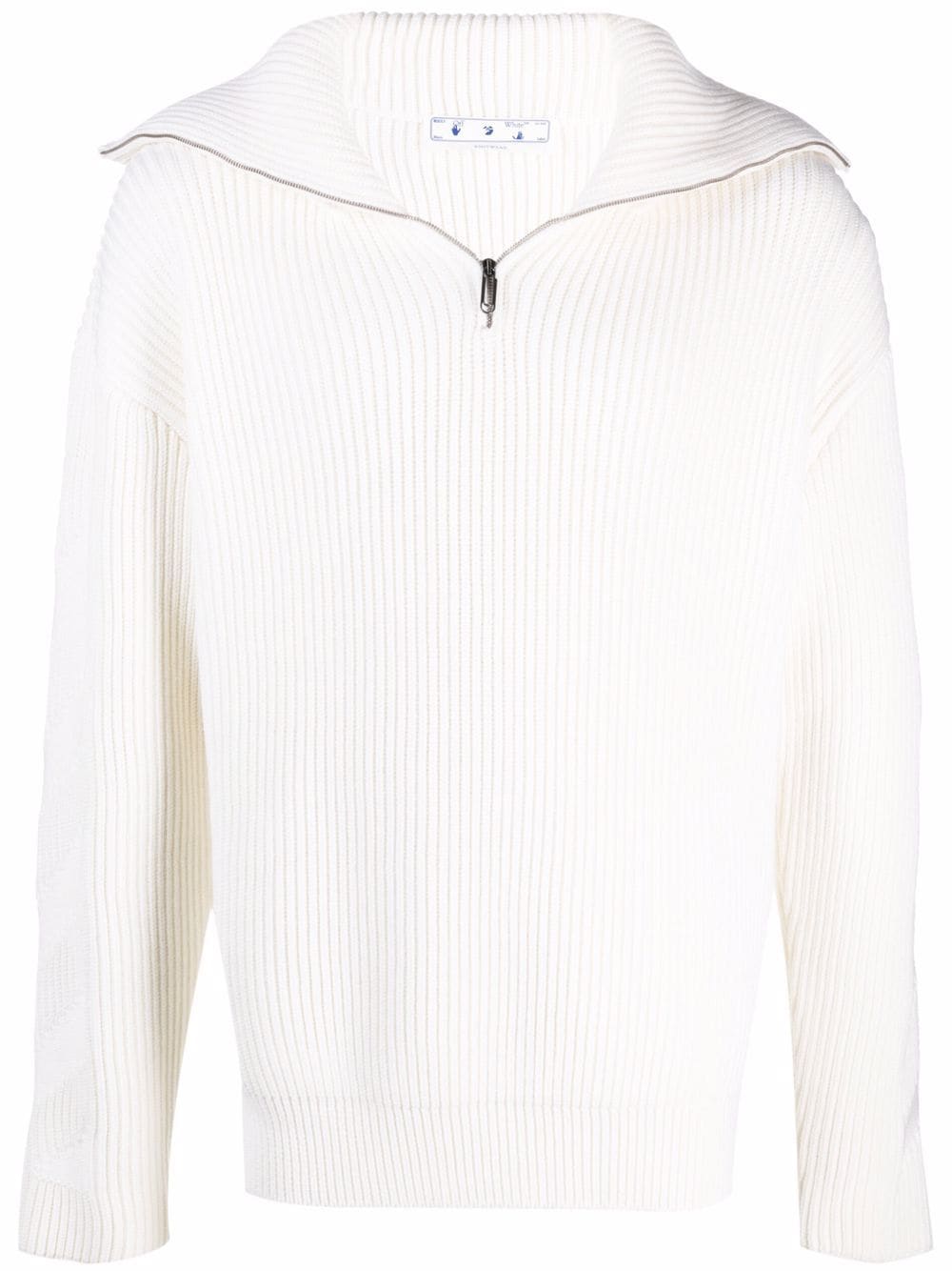 SLICK ARROW ZIP KNIT TURTLENE TOFU TOFU
