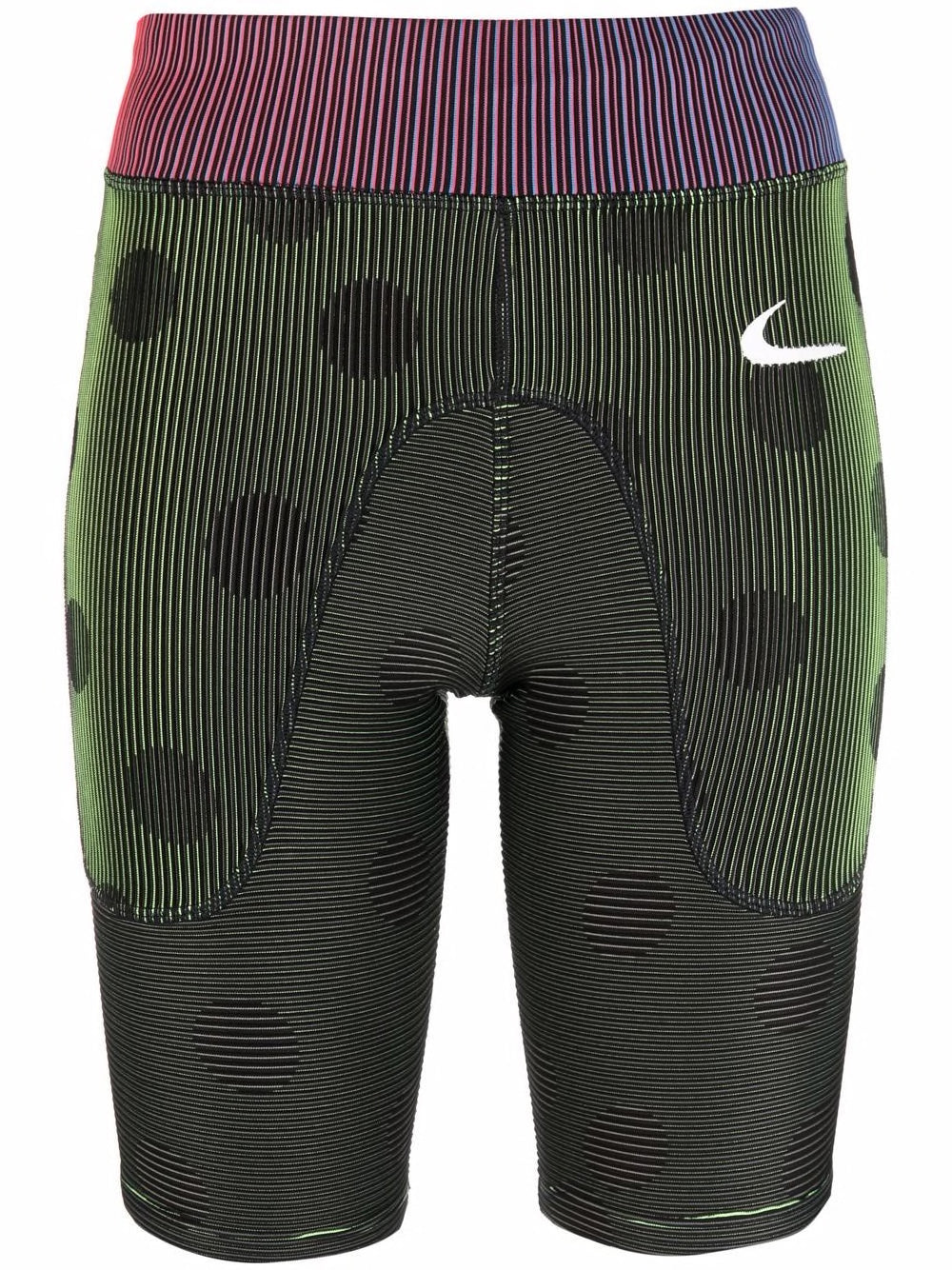 NIKE TIGHTS STRIPES PANTS BLACK BLUE