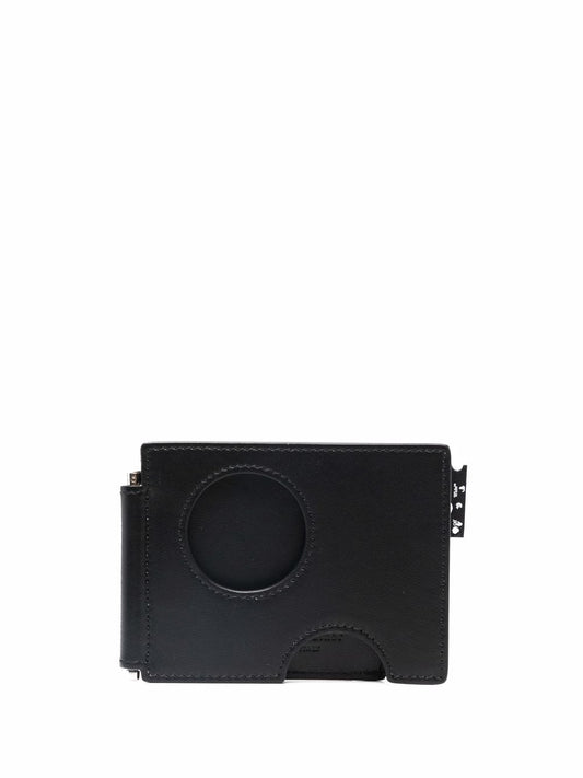 METEOR BILL CLIP WALLET BLACK WHITE