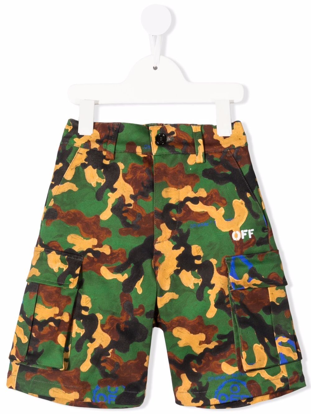 OFF CAMO BLUE PEACE CARGO SH MILITARY BLUE