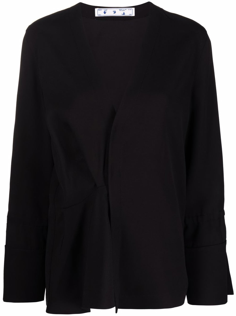 SATIN ROMANTIC SHIRT BLACK NO COLOR