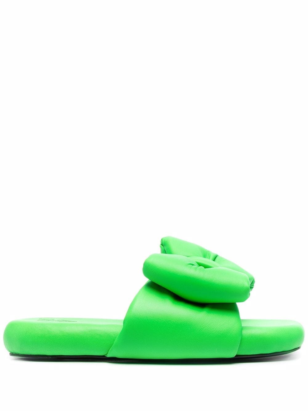 NAPPA EXTRA PADDED SLIPPER GREEN NO COLOR