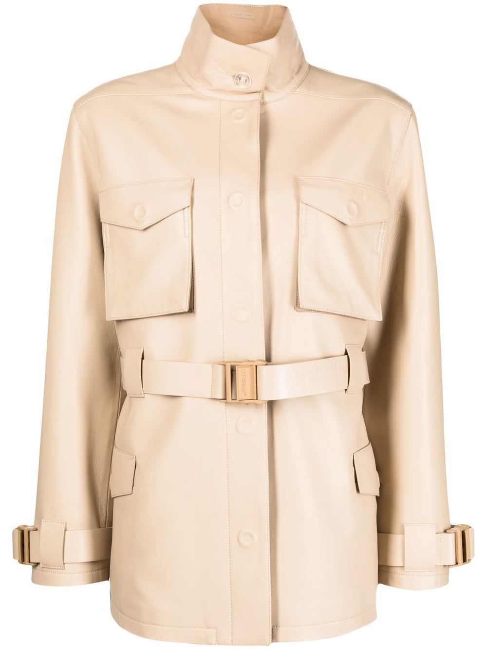 CARGO LEATHER FIELD JKT CAMEL NO COLOR