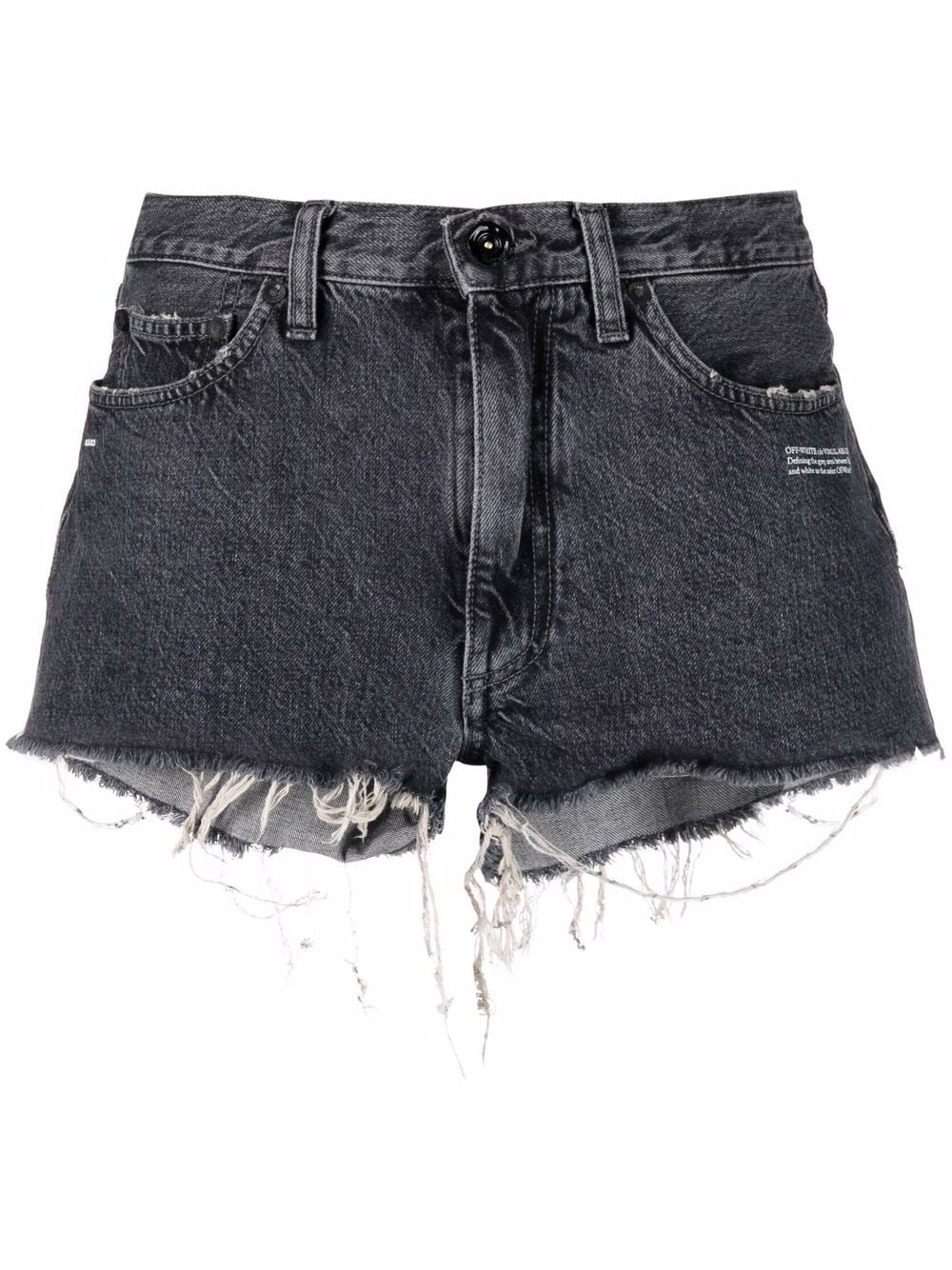 CORPORATE SHORTS DARK GREY WHITE