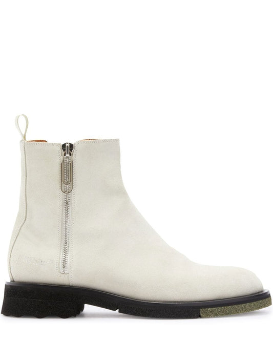 SPONGE ANKLEBOOT SAND KHAKI